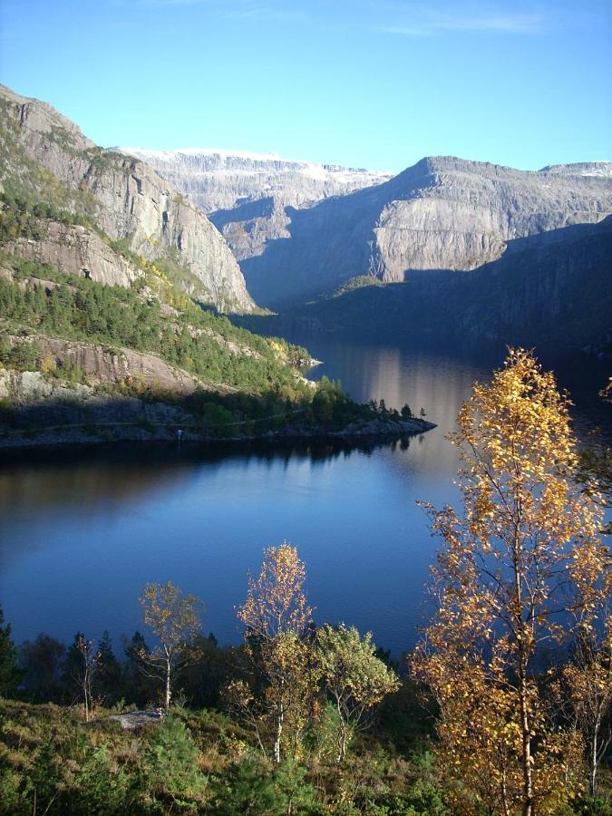 Bremanger Fjord Hotell Svelgen Bagian luar foto
